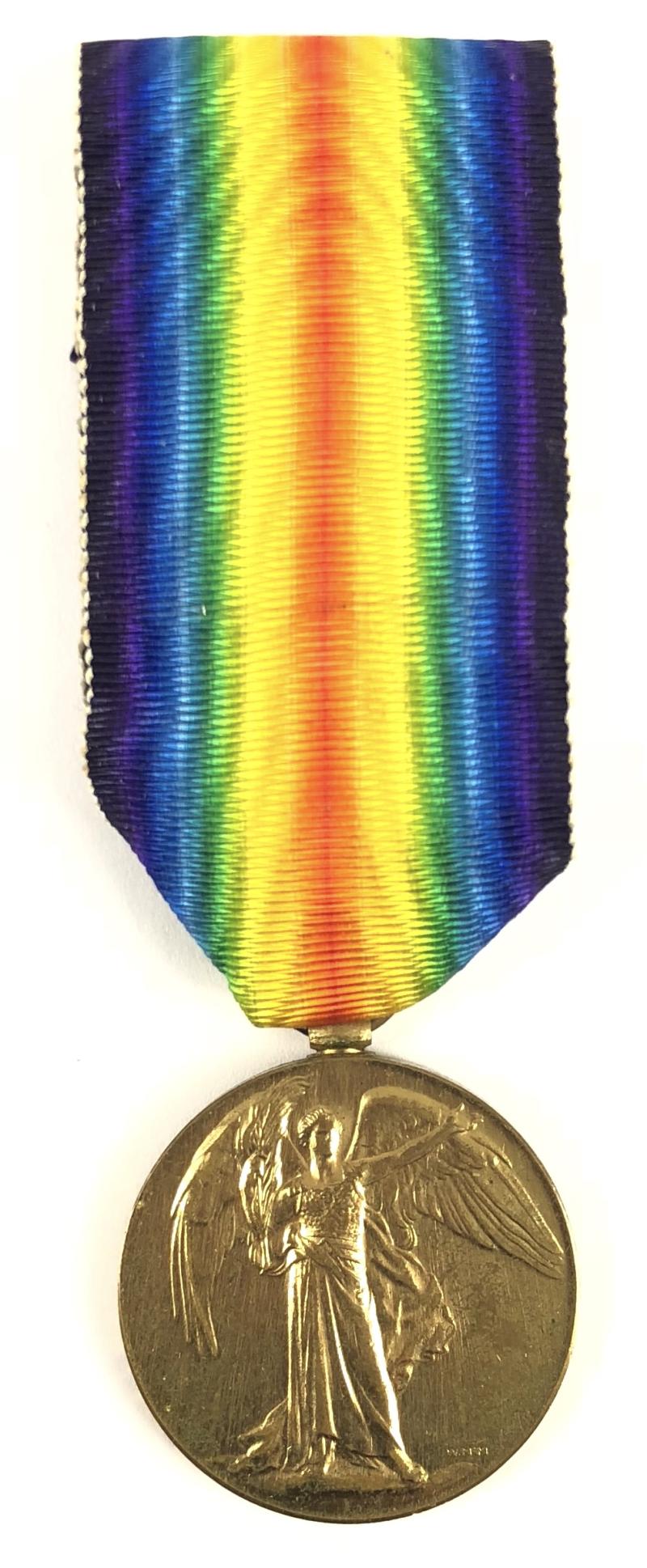 WW1 Devonshire Regiment Victory Medal '20467 PTE H KERSHAW