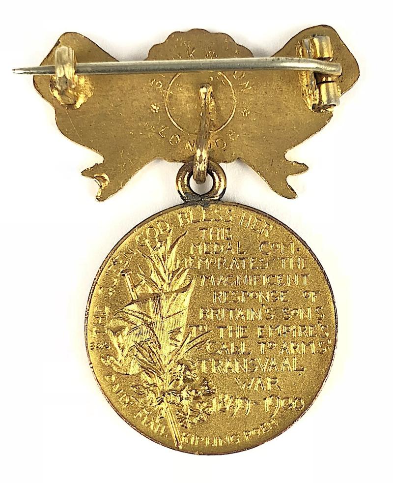 Transvaal War 1899 -1900 The National Commemorative Medal by Spink