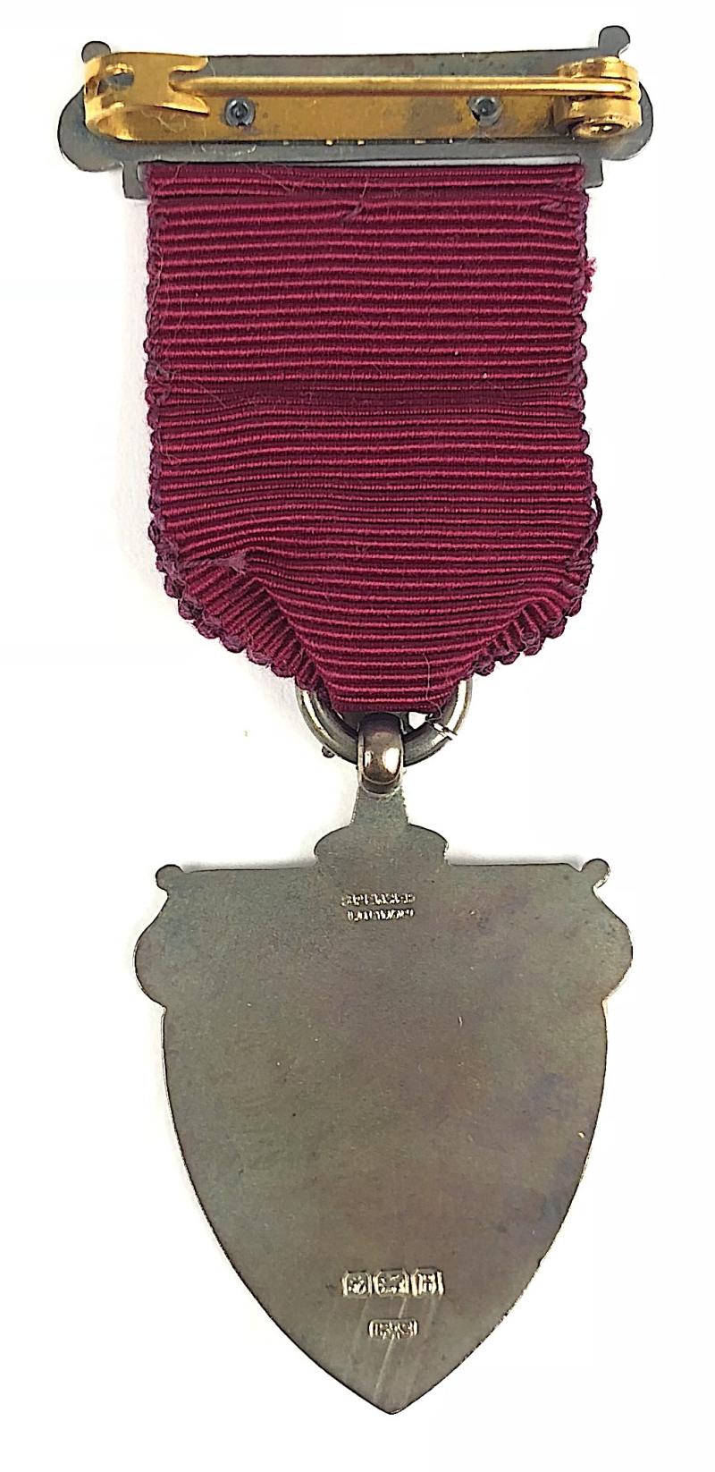 Royal Masonic Benevolent Institute 1927 Steward Silver Jewel