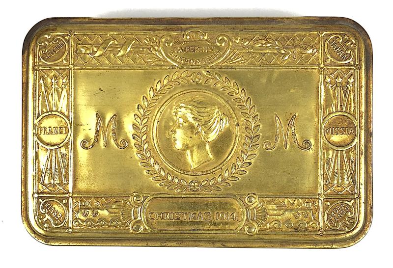 WW1 Princess Mary Christmas 1914 Gift Fund Tin