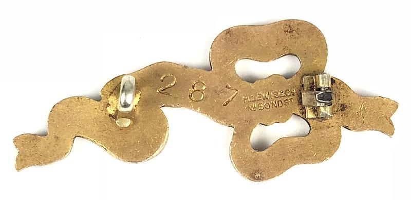 1895 Lingfield Park Racecourse Victorian horse racing club badge PIN ABSENT