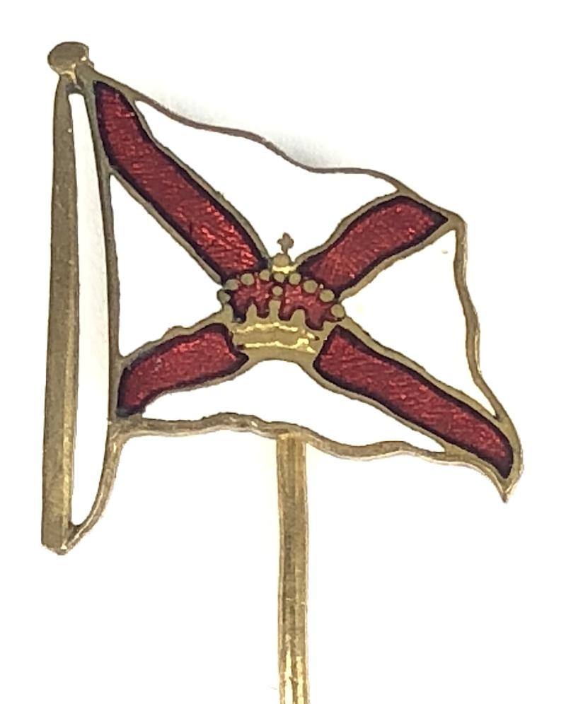 Royal Mail Steam Packet Company Flag Cravat Pin Badge