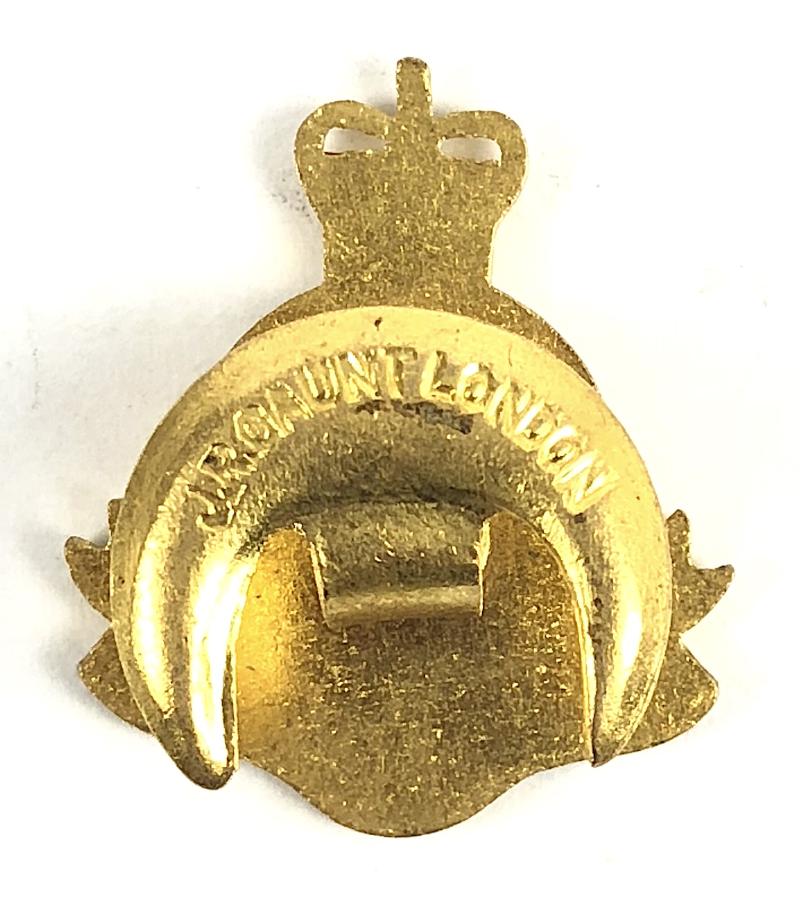 Military Provost Staff Corps vintage enamel lapel badge J.R.Gaunt London