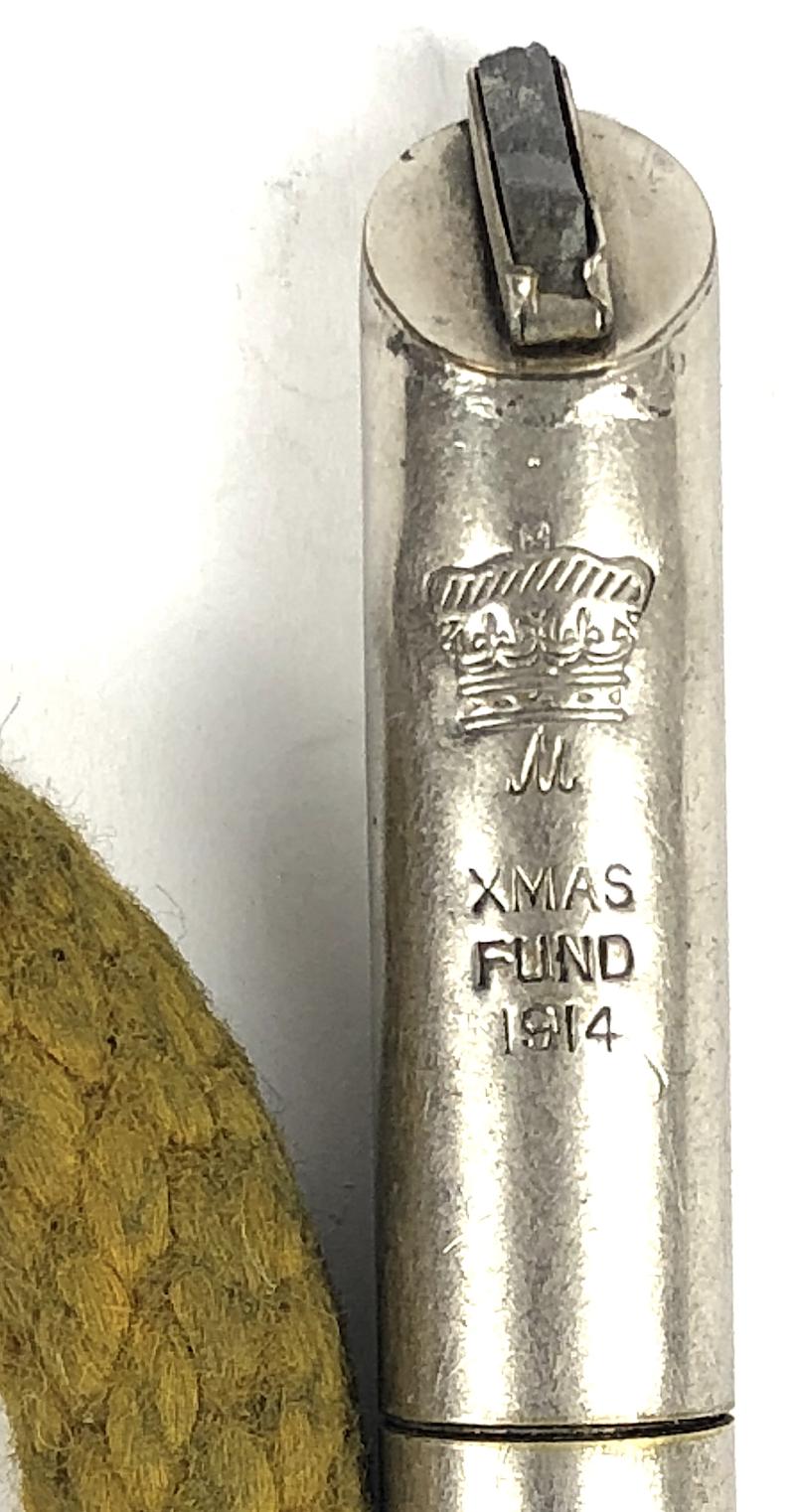 WW1 Princess Mary Christmas 1914 Gift Fund Lighter by Asprey London