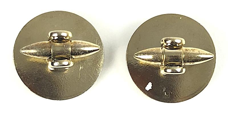 Julius Caesar Statesman, Vespasian Roman Emperor, Black Basalt Cufflinks