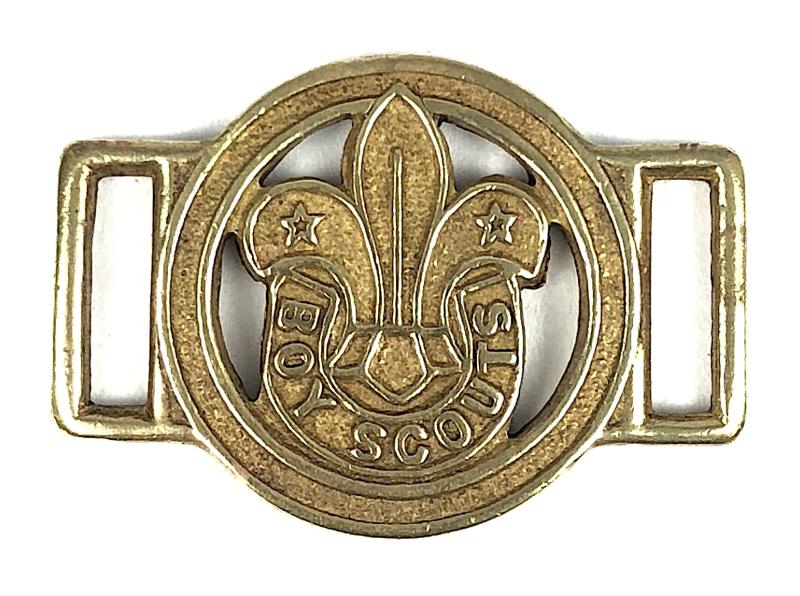 Boy Scouts Forces Wrist Strap brass ID bracelet badge