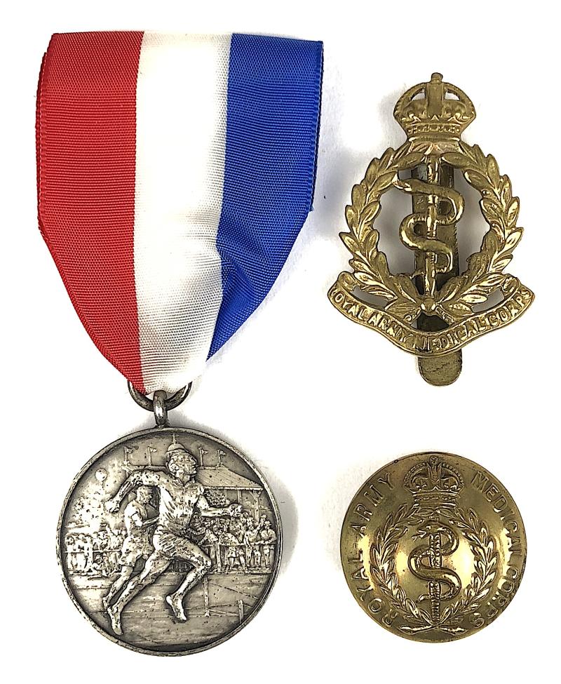 Royal Army Medical Corps Group L/CPL C.A. Brocklesby R.A.M.C. York 1948