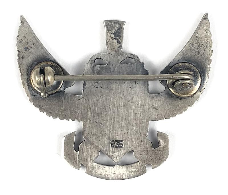 RAF No 14 Squadron Royal Air Force 935 Silver Pin Badge