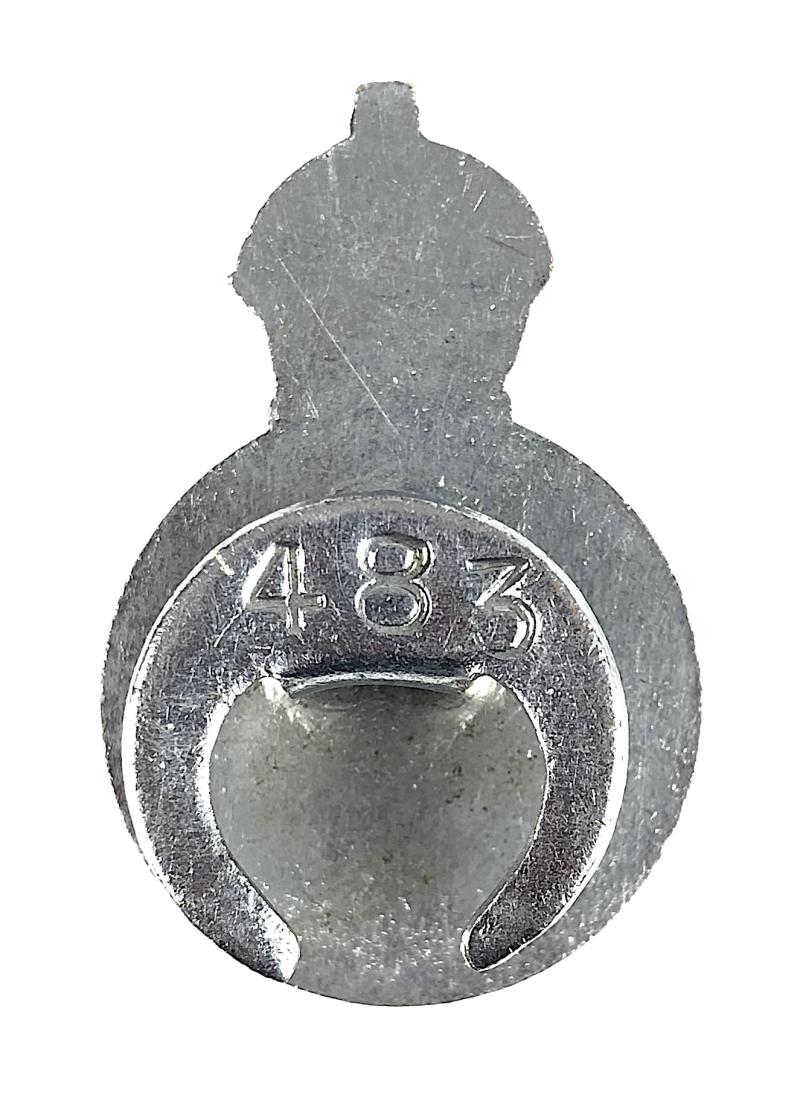 WW2 Buckinghamshire Special Constable police reserve numbered badge