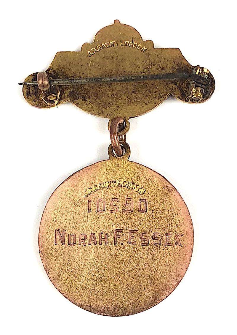 British Red Cross Society London Lambeth County Badge