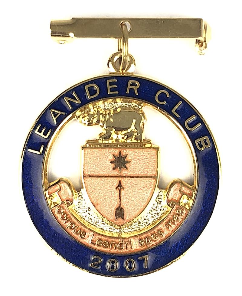 2007 Leander Rowing Club badge Henley Royal Regatta
