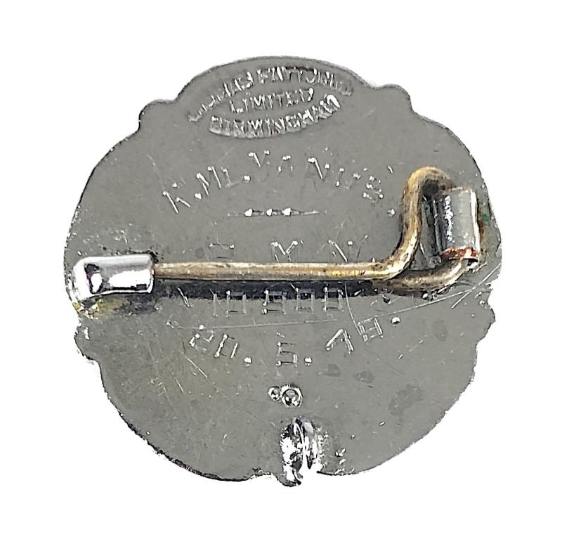 General Nursing Council Registered Mental Nurse RMN 1948 Badge