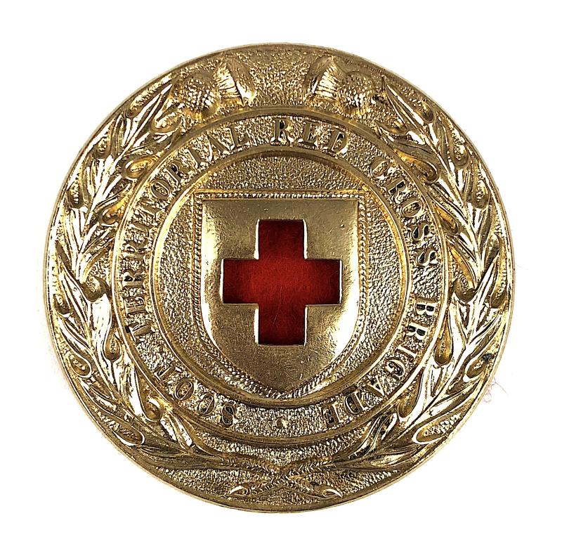 WW1 Scottish Territorial Red Cross Brigade Sleeve Badge