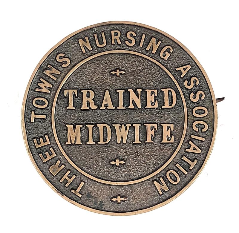 Three Towns Nursing Association Trained Midwife Badge