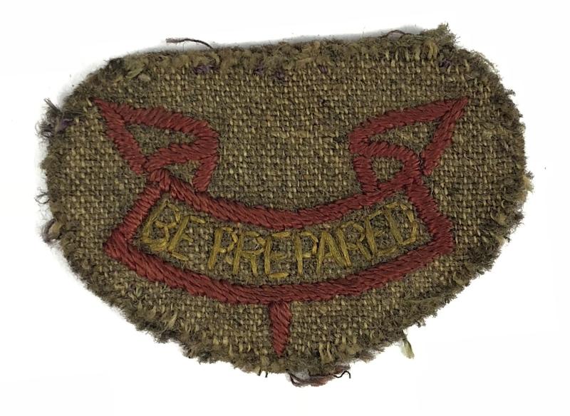 Boy Scouts 2nd Class khaki serge cloth badge c.1909 issue