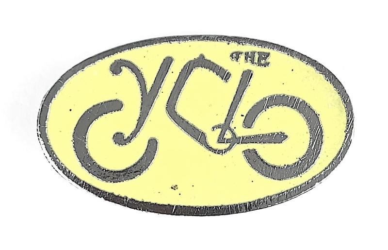 The Cyclo Gear Company advertising cycle badge