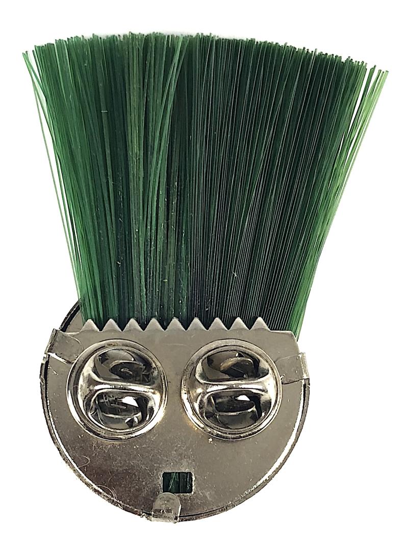 Hong Kong Scoutmaster Officer hat badge & plume c.1988