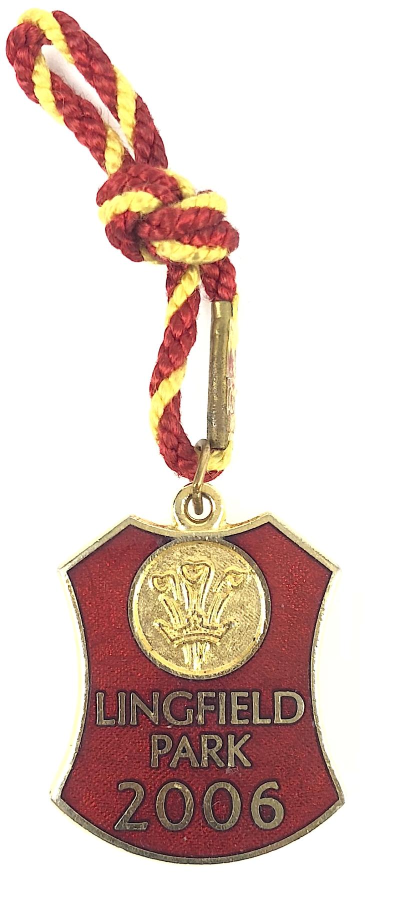 2006 Lingfield Park Racecoure horse racing club badge