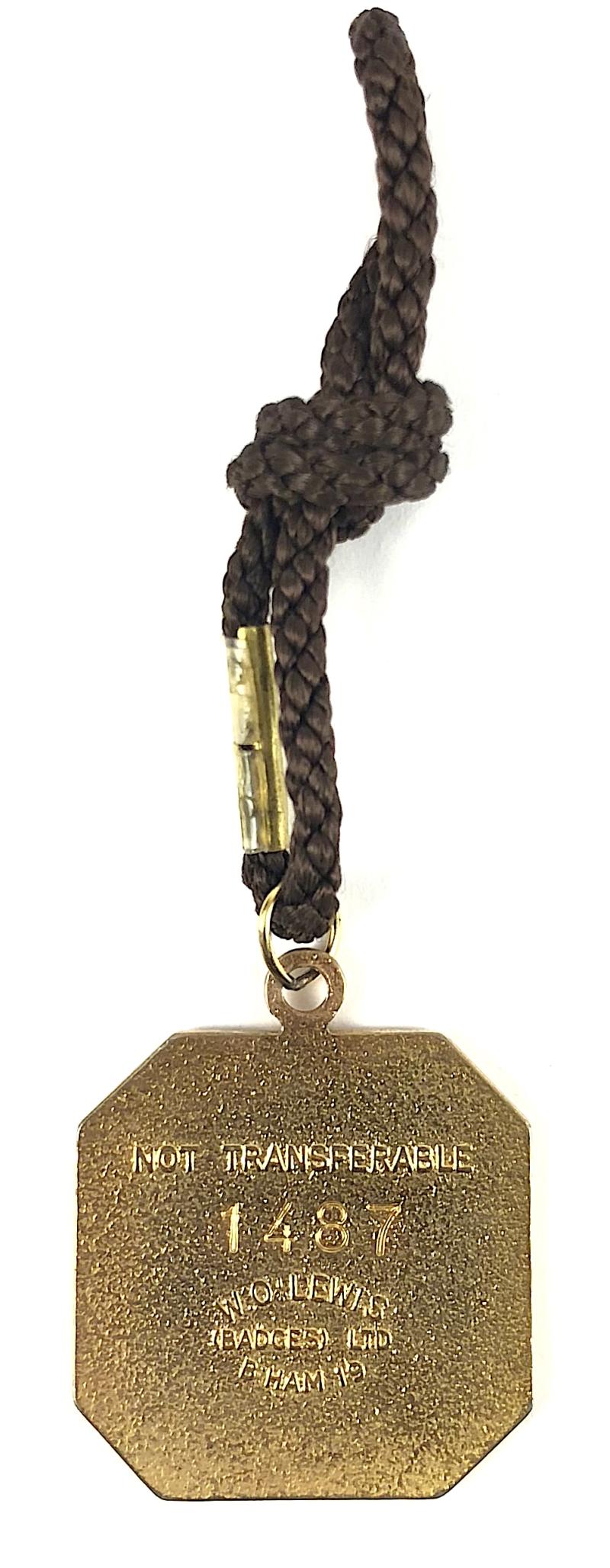1995 Henley Royal Regatta stewards enclosure badge