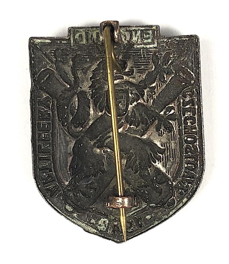 Free Czechoslovak Artillery in England 1942 pin badge