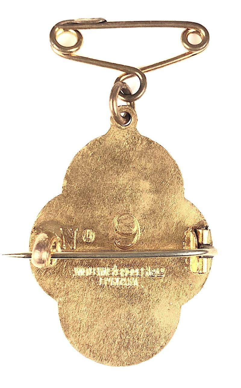 1934 Newbury Racecourse horse racing club badge