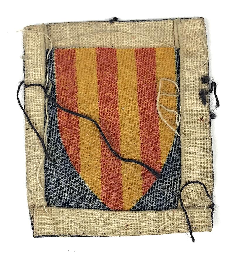 WW2 Northumbrian District printed cloth formation sign badge