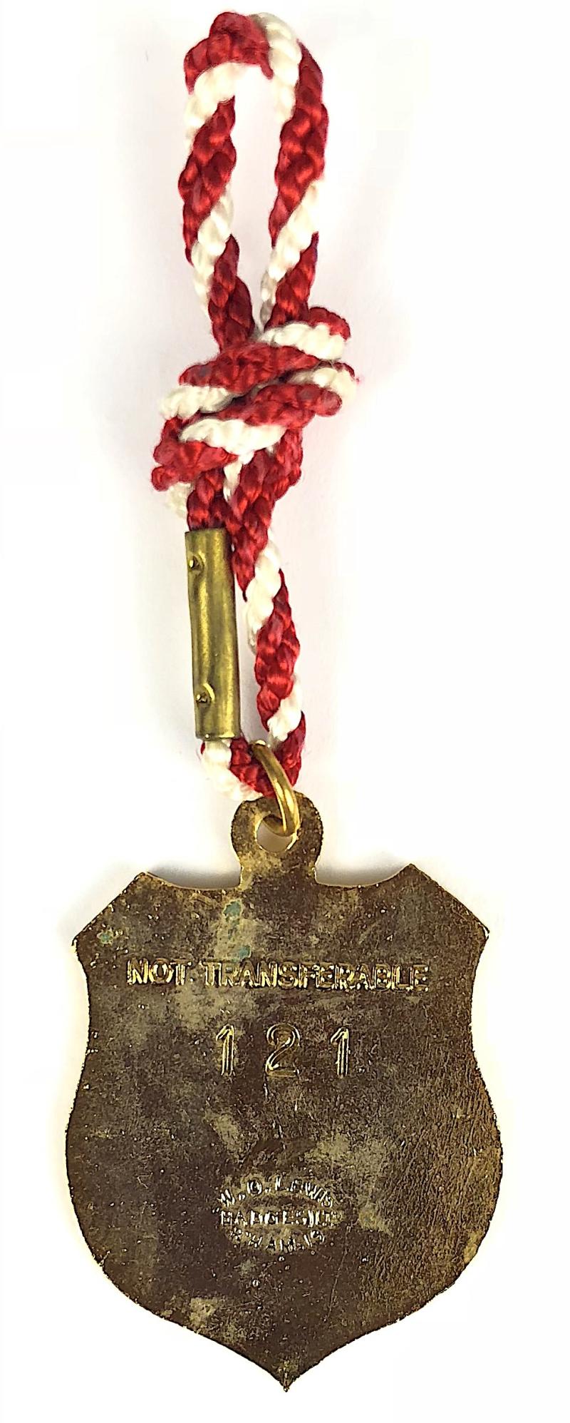 1984 Newton Abbot Races gentlemans horse racing club badge