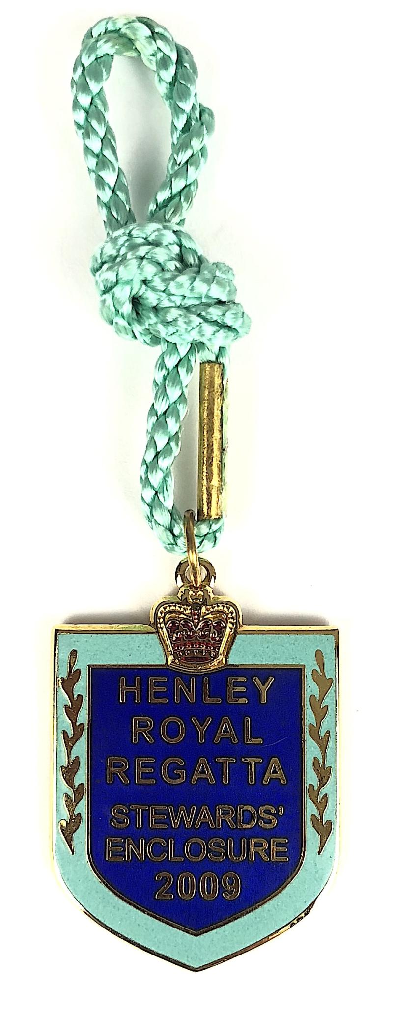 2009 Henley Royal Regatta stewards enclosure badge