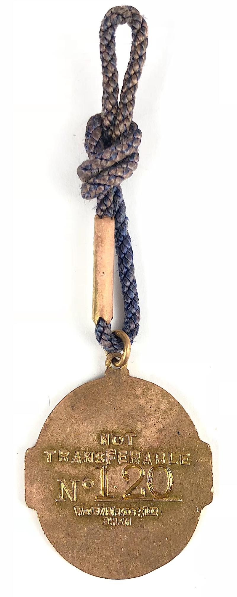 1937 Newbury Racecourse horse racing badge Berkshire