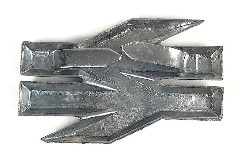 British Rail Staff Double Arrow chromium plated cap badge