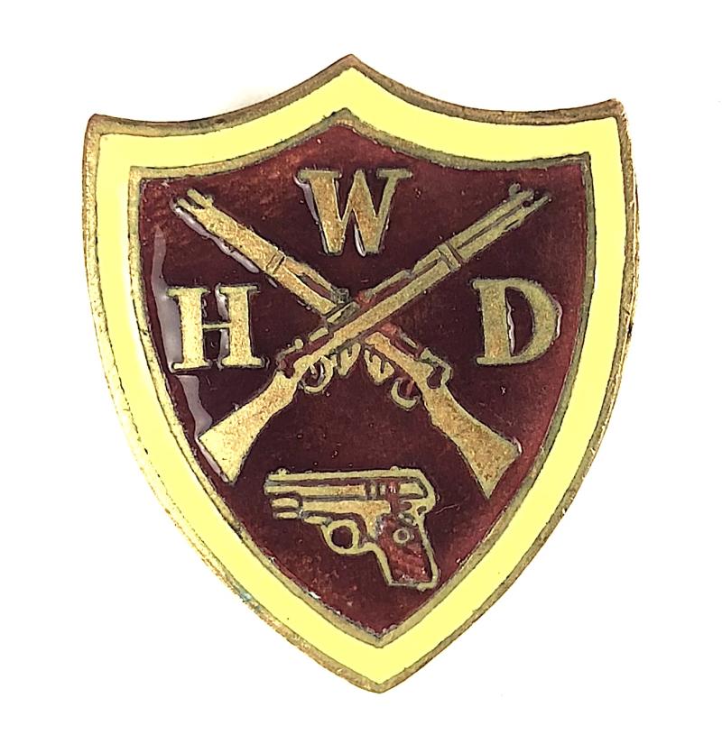 WHD Womens Home Defence HG auxiliaries badge Collins London