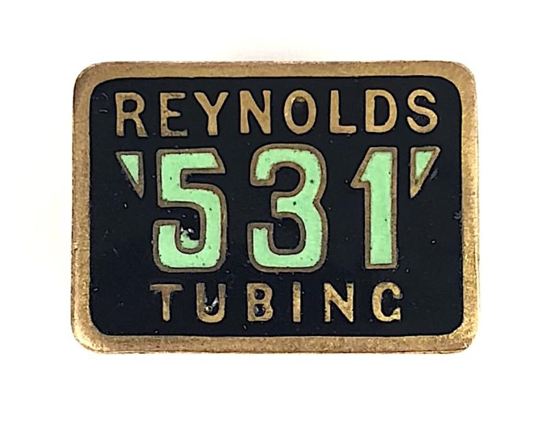 Reynolds 531 Tubing Bicycle advertising badge c.1945 to 1954