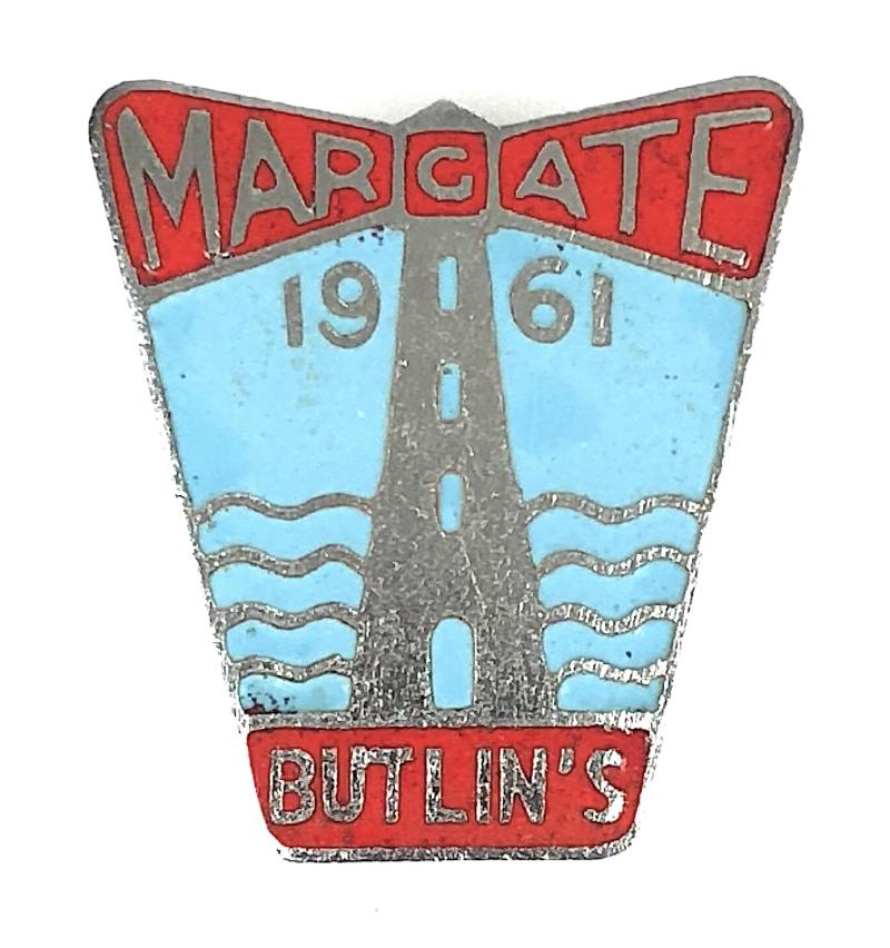 Butlins 1961 Margate Holiday Camp lighthouse badge