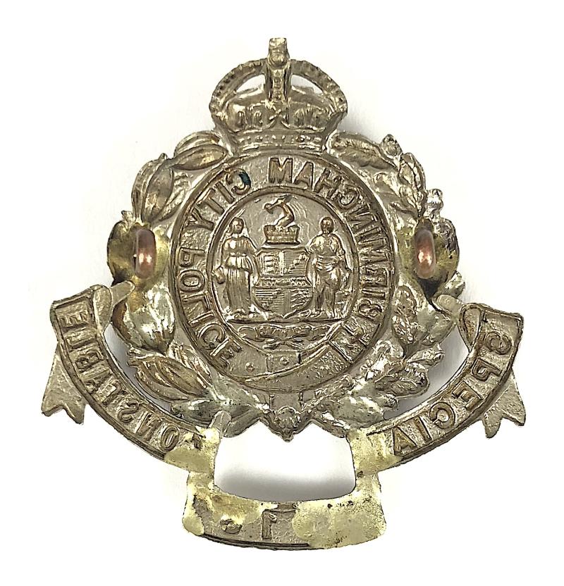 Birmingham City Police 1916 Special Constable Cap Badge
