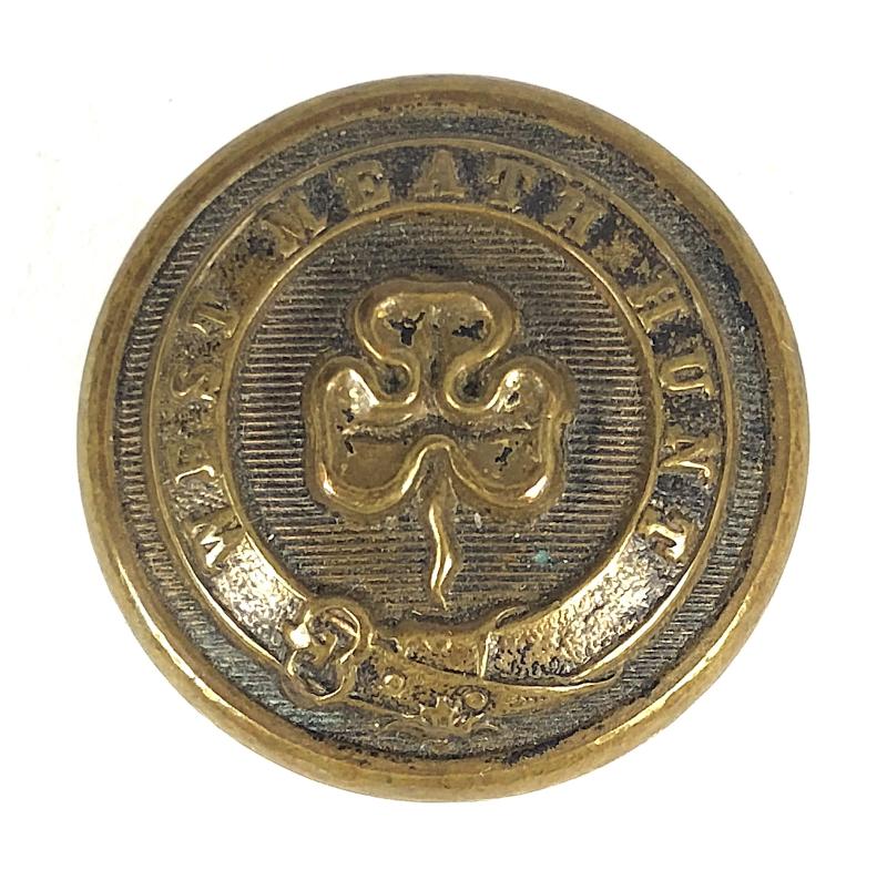 West Meath Irish Hunt Shamrock Button by Firmin London