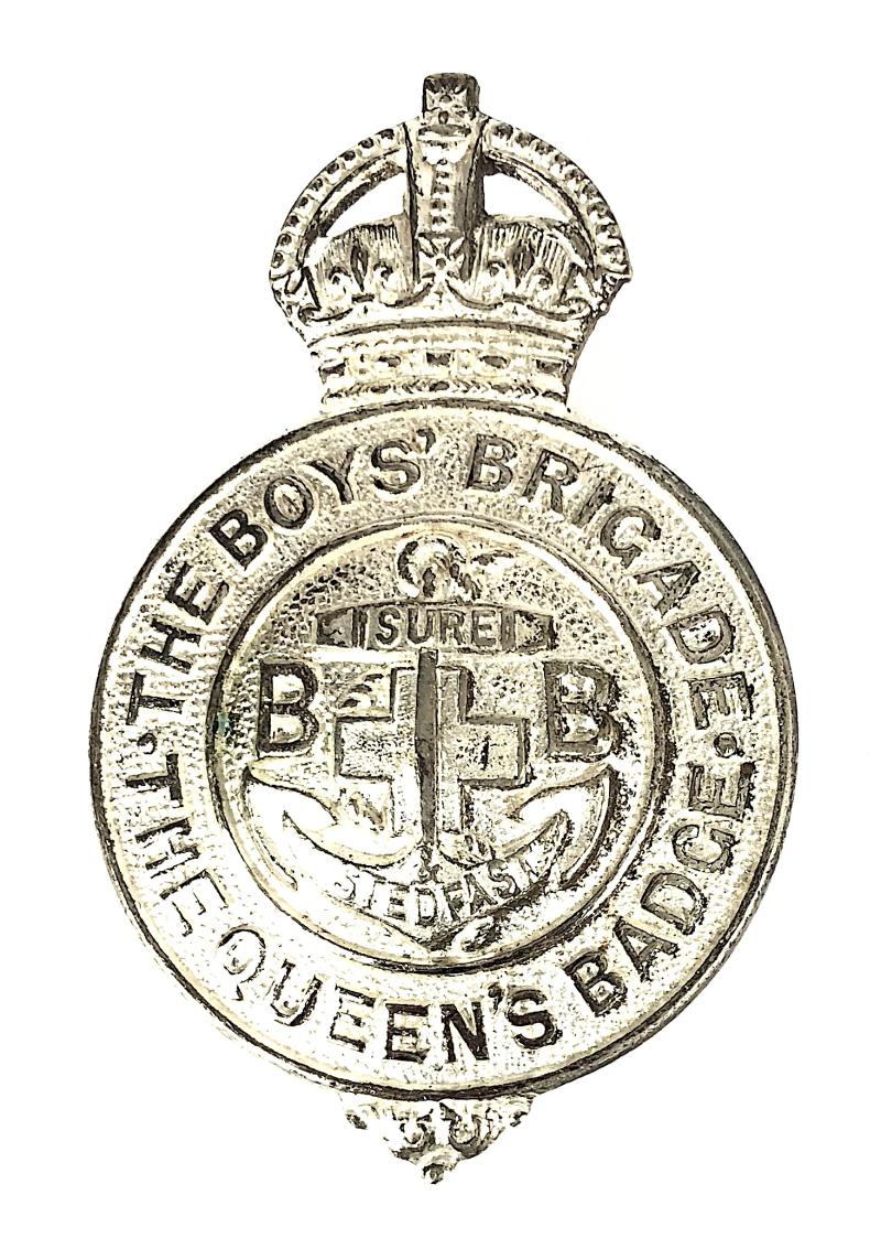Boys Brigade The Queens award badge c.1953 - 1968