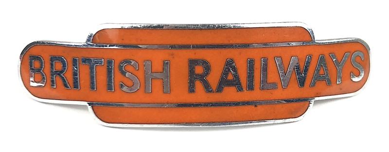 British Railways North Eastern Region totem style cap badge J.R.Gaunt