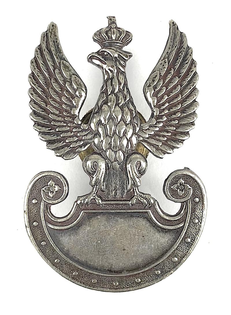 WW2 Free Forces Polish Eagle Cap Badge