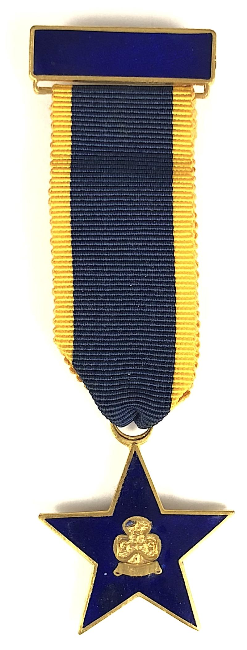 Girl Guides Star of Merit Meritorious Conduct Award Instituted 1965