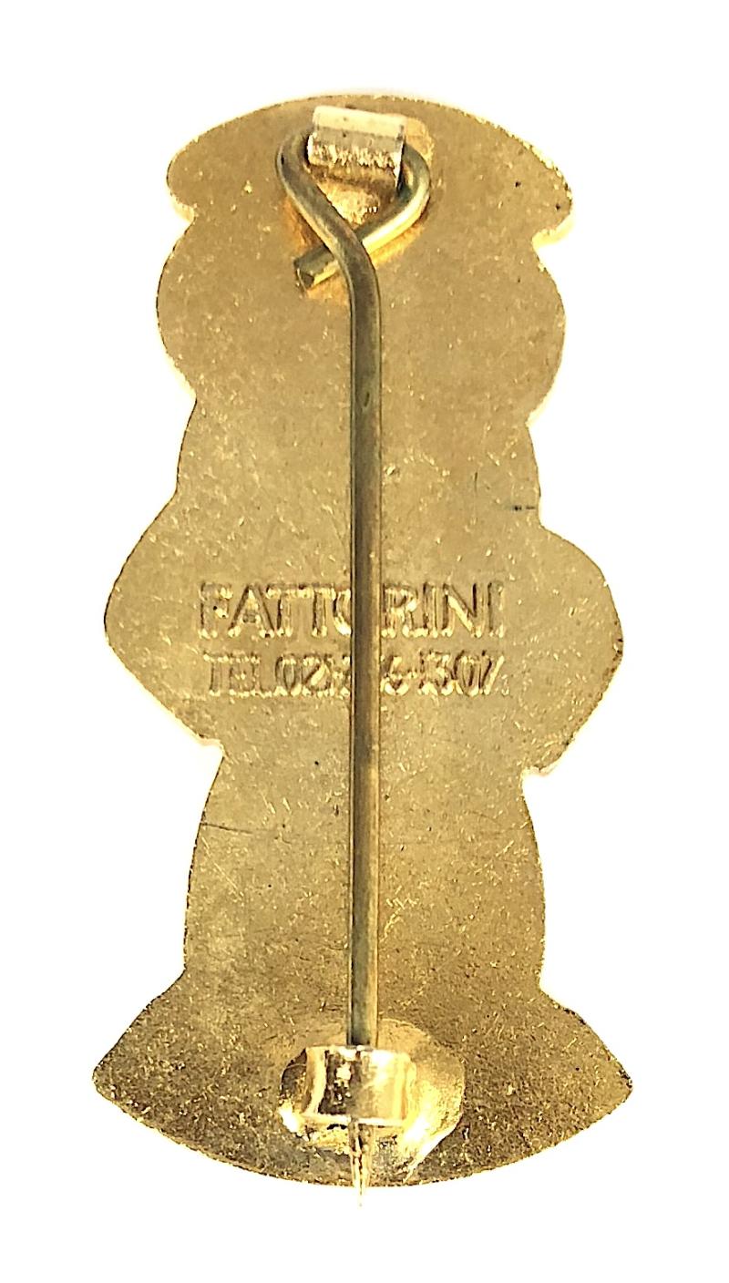Robertsons with the RNLI 1988 Golly Lifeboatman special promotion badge