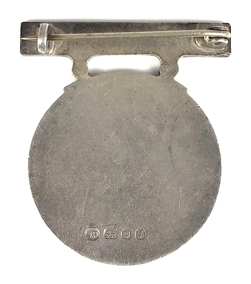 The United Liverpool Hospitals 1966 silver nurses badge