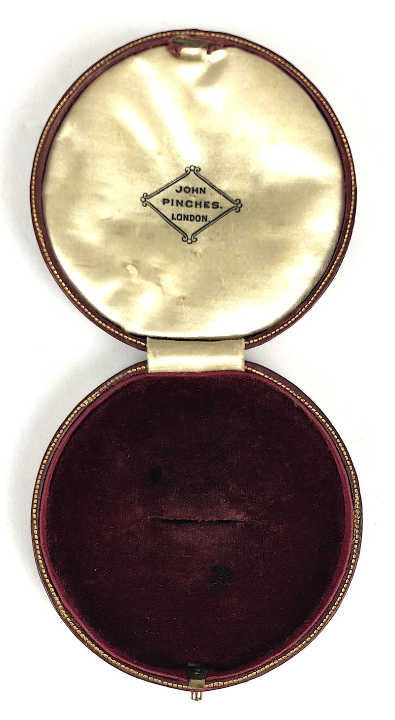 Florence Nightingale School of Nursing Red Leather Presentation Case