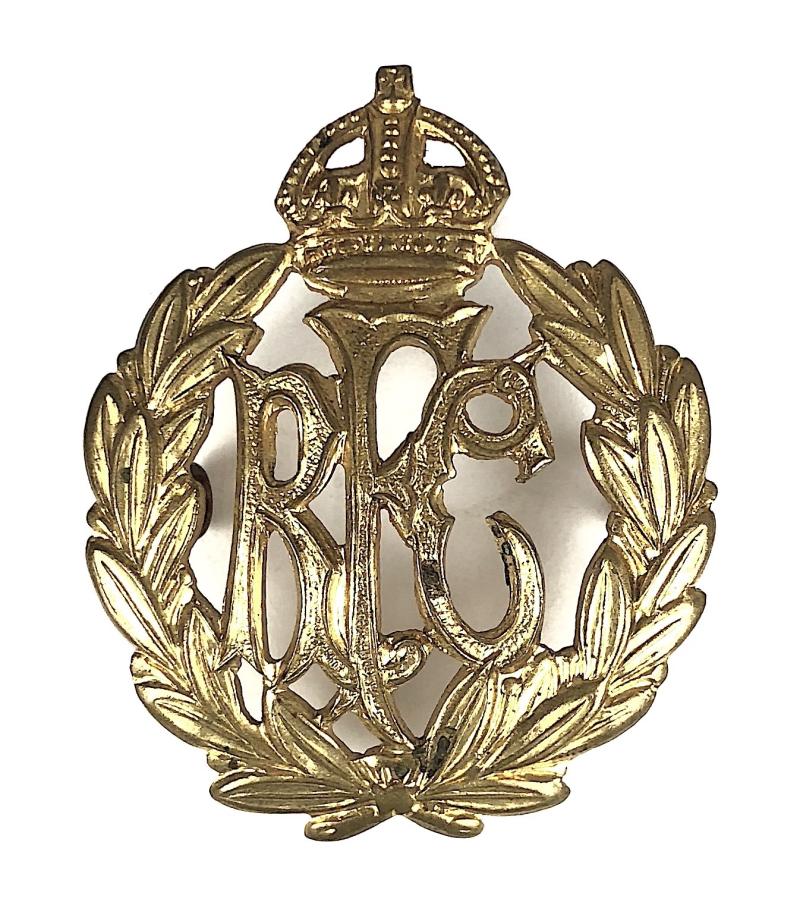 WW1 Royal Flying Corps other ranks RFC brass cap badge