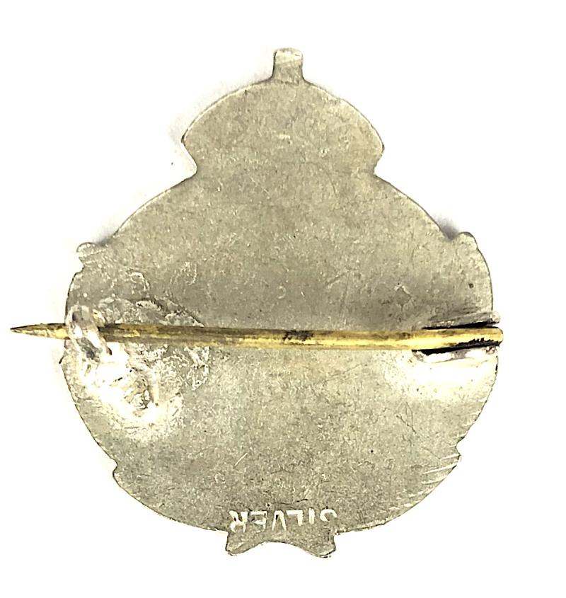 WW2 Royal Navy Silver and Enamel Sweetheart Brooch