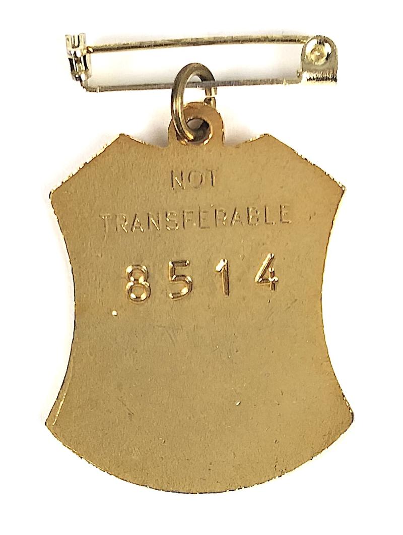 1988 Henley Royal Regatta stewards enclosure pin badge
