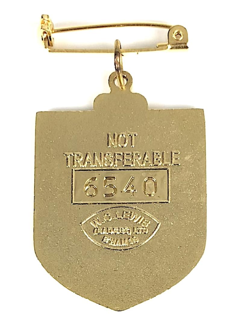 2008 Henley Royal Regatta stewards enclosure pin badge