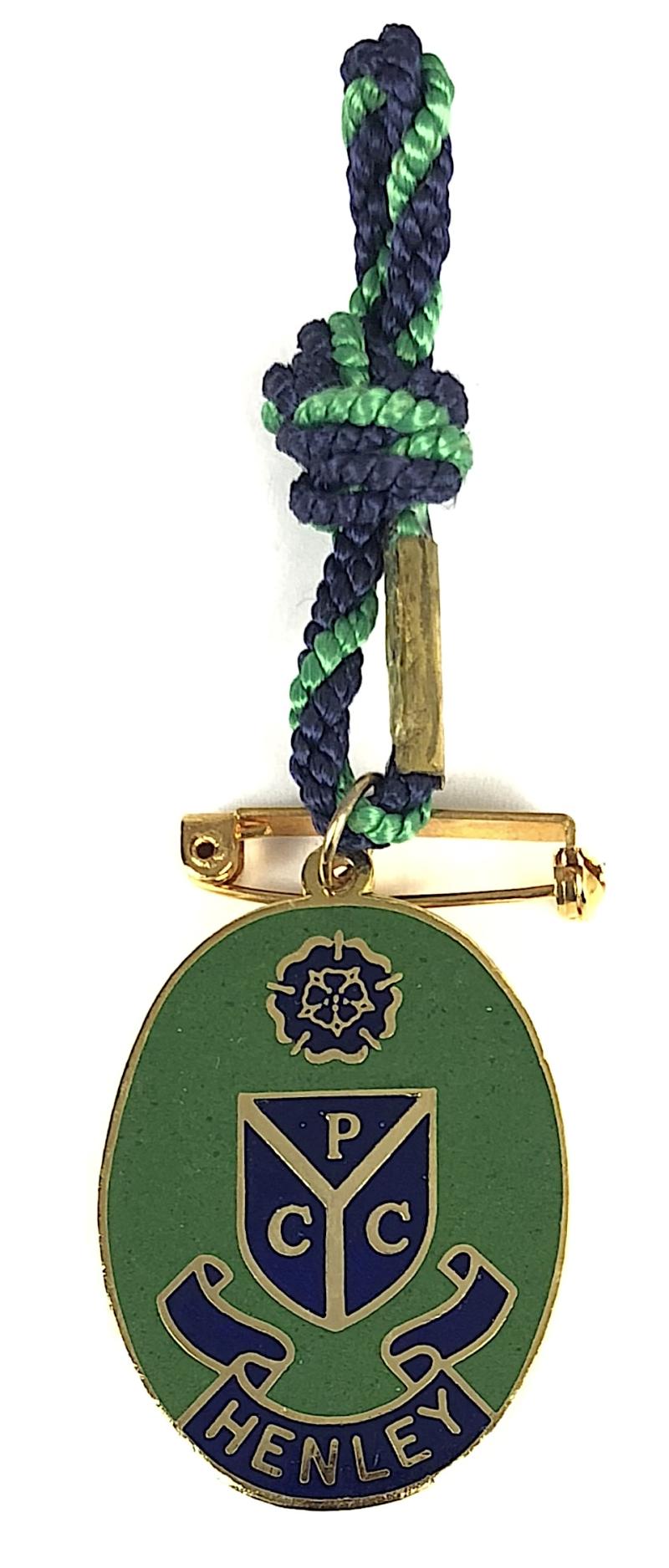 Phyllis Court Rowing Club Henley 2002 membership badge