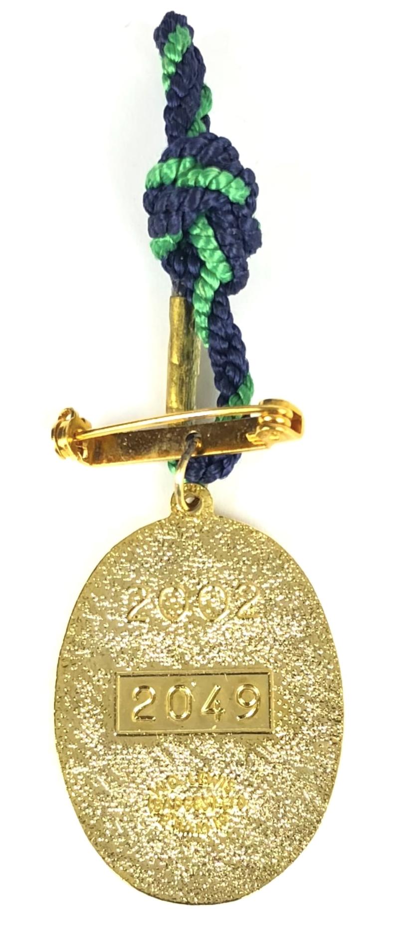 Phyllis Court Rowing Club Henley 2002 membership badge