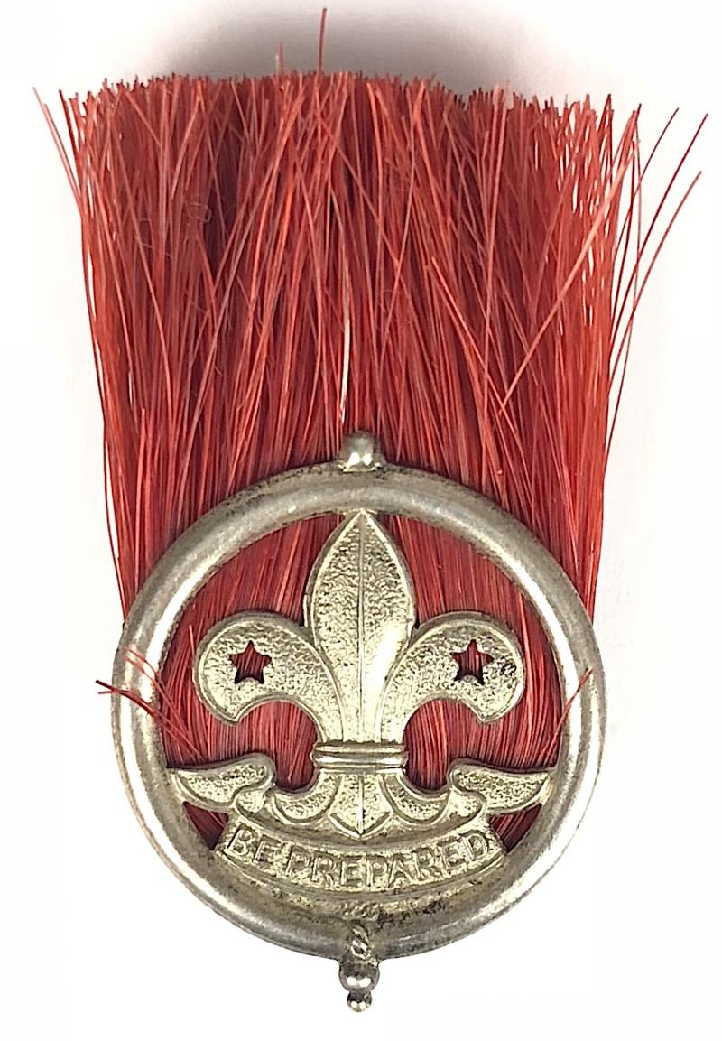 Boy Scouts Assistant Scoutmaster officer EPNS hat badge