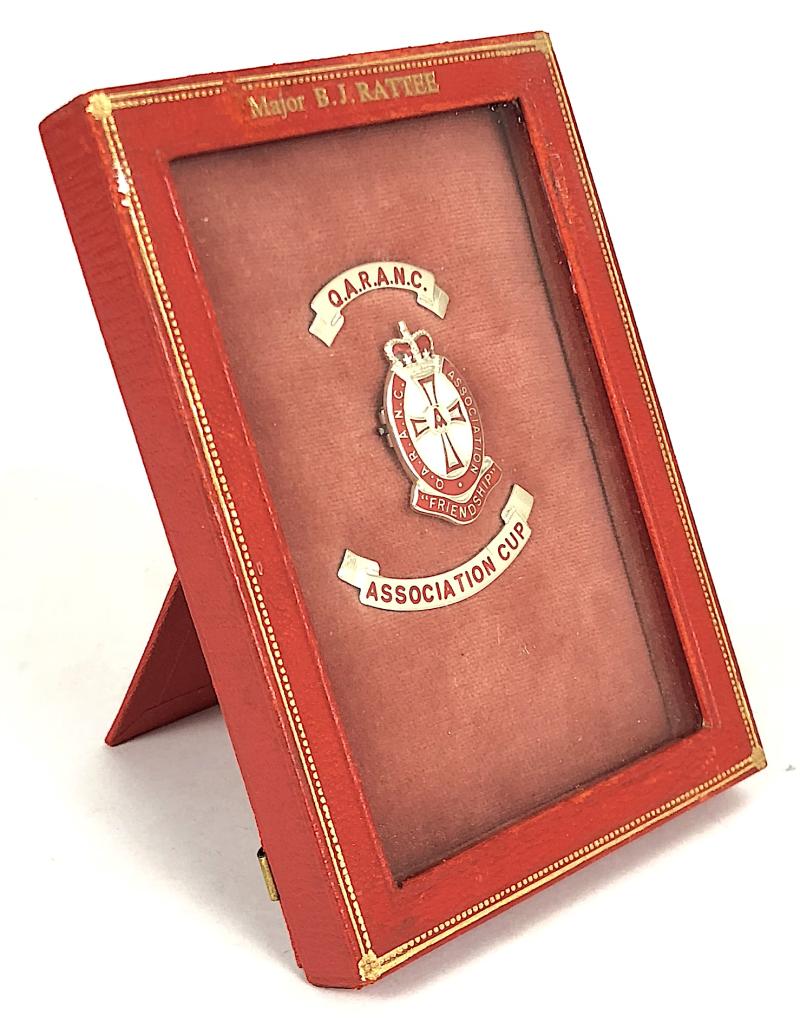 QARANC Queen Alexandra's Royal Army Nursing Corps Association Cup Silver Badge